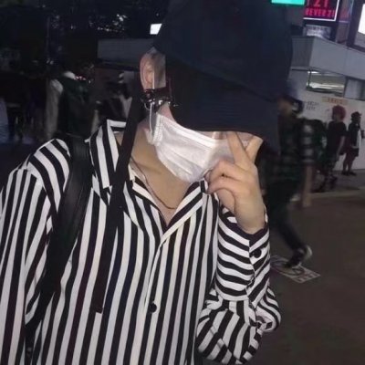 潮牌高清头像无水印男生图片
