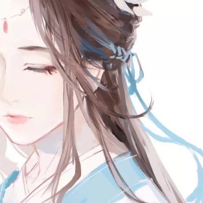 动漫手绘头像女生古风唯美图片