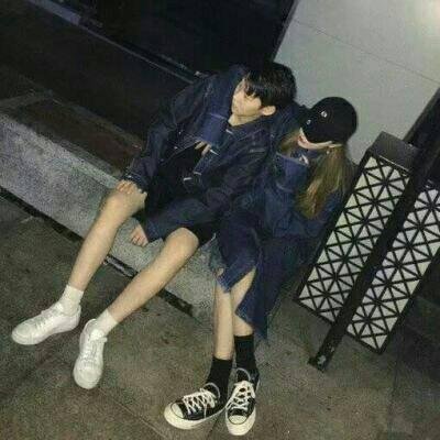 酷酷的情侣头像真人一对