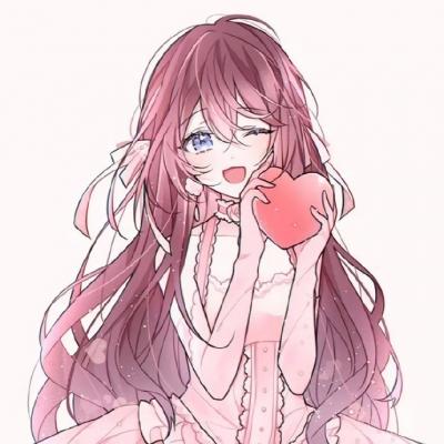 动漫头像女生长发可爱漂亮图片