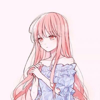 动漫头像女生长发可爱漂亮图片