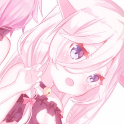 少女心闺蜜头像两张可爱动漫图片