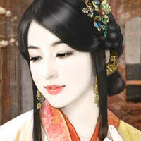 动漫女生古典头像图片