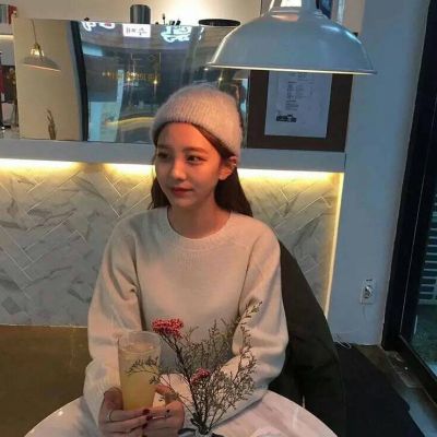 真人版清纯少女头像