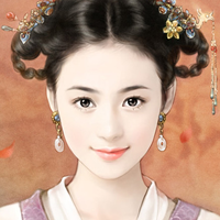 动漫女生古典头像图片