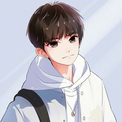 易烊千玺动漫头像帅气图片
