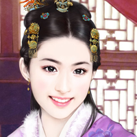 动漫女生古典头像图片