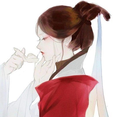 动漫手绘头像女生古风唯美图片