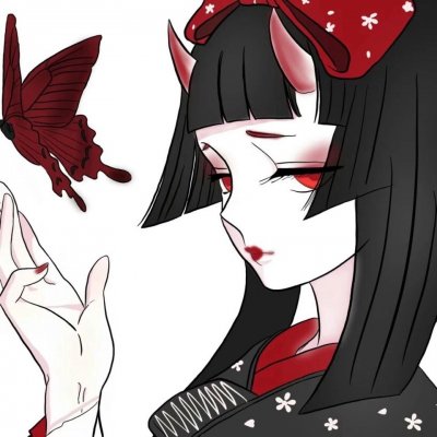 动漫手绘头像女生古风唯美图片