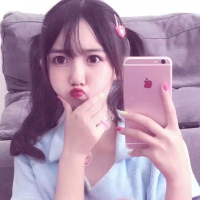 少女心真人版头像可爱图片