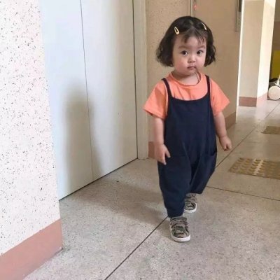 微信头像女可爱萌娃高清图片