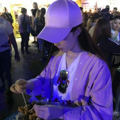 女生头像蓝色系霸气高冷图片