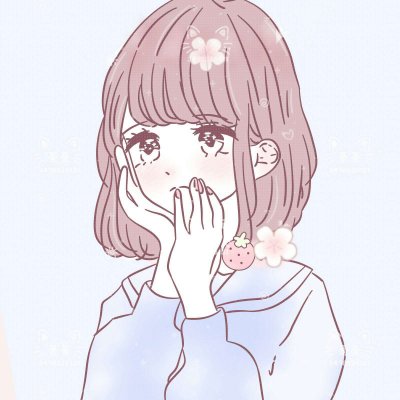 粉色系小仙女头像可爱软妹图片
