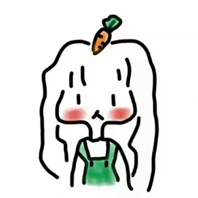 网红小女孩简笔画头像图片