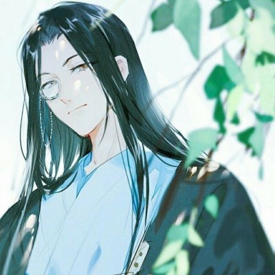 二次元头像男高冷帅气侧脸图片