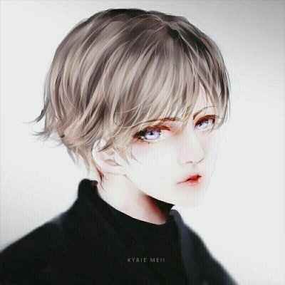 二次元头像男高冷帅气侧脸图片