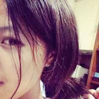 女生真人头像唯美露半脸图片