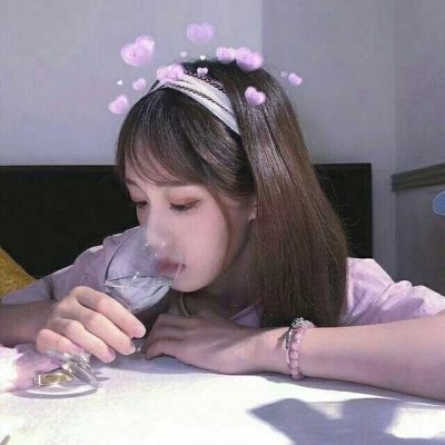 头像女侧脸高清背影图片