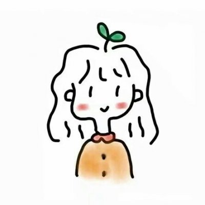 简笔动漫可爱女头图片