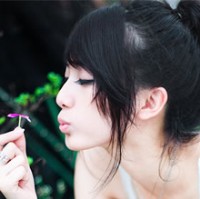 非主流情侣头像一男一女一左一右