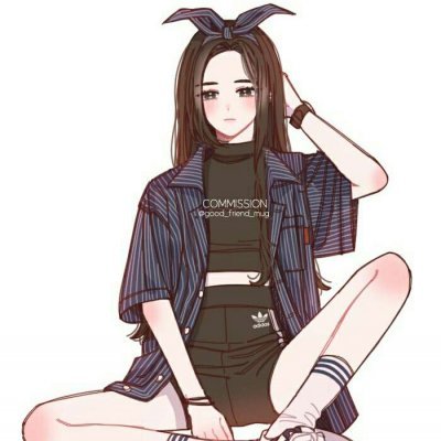 高级感头像女生冷淡风漫画图片