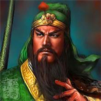 三国演义关羽头像图片