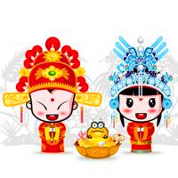 新年头像图片卡通可爱