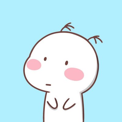 超甜的卡通情侣头像一人一半可爱图片