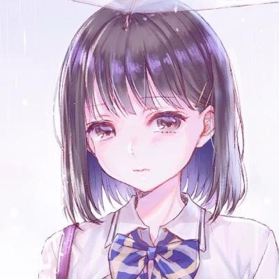 唯美头像女生动漫二次元图片