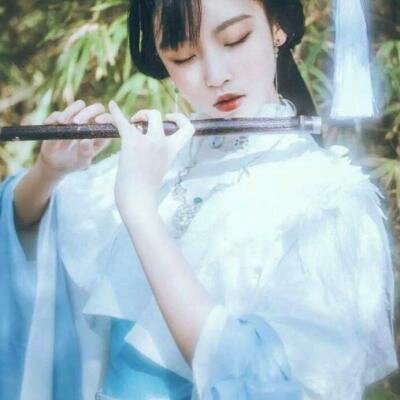 唯美古风头像女生诗意清新图片