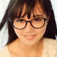 美女戴眼镜图片头像