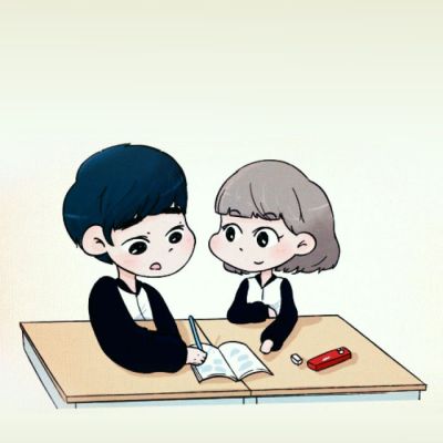 幸福温馨漫画图片情侣头像
