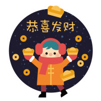 新年头像图片卡通可爱