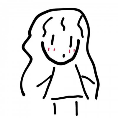 网红小女孩简笔画头像图片