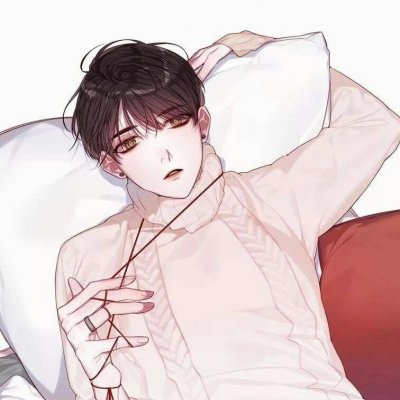 二次元头像男高冷帅气侧脸图片