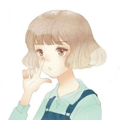 高级感头像女生冷淡风漫画图片