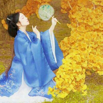唯美古风头像女生诗意清新图片