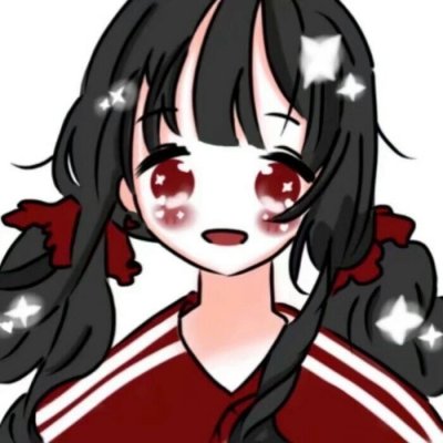 黑暗丧风格女头像动漫图片