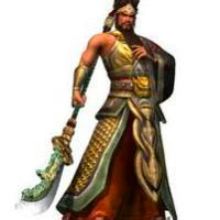 三国演义关羽头像图片