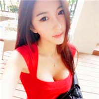 红色qq女生头像图片