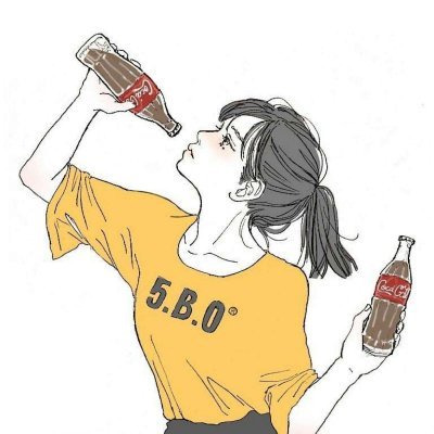 高级感头像女生冷淡风漫画图片