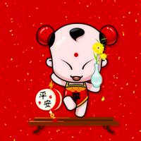 新年头像图片卡通可爱