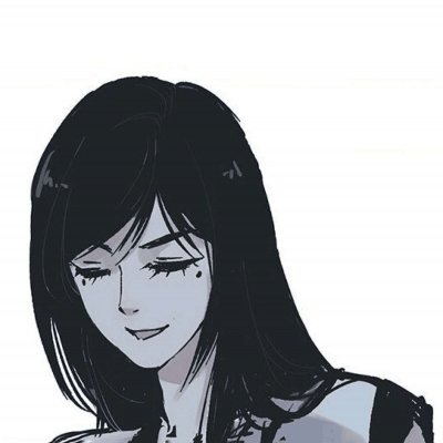 气质手绘插画头像女生高清图片