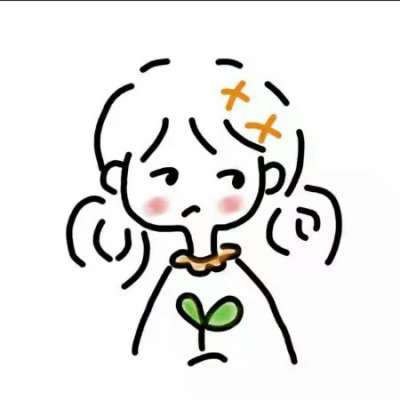 网红小女孩简笔画头像图片