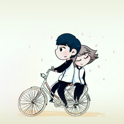 幸福温馨漫画图片情侣头像