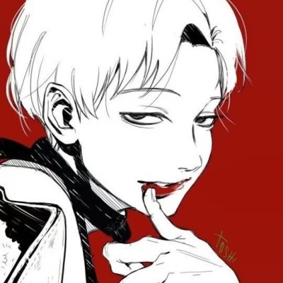 丧气动漫头像男生冷酷图片