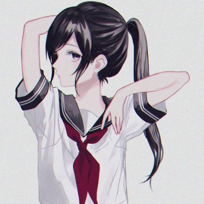 孤傲高冷动漫女头像高清图片