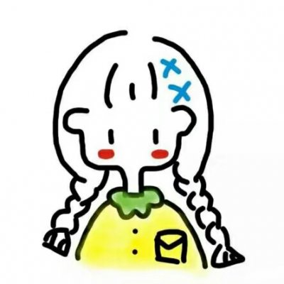 网红小女孩简笔画头像图片