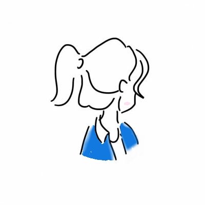 简约女生头像手绘高清图片