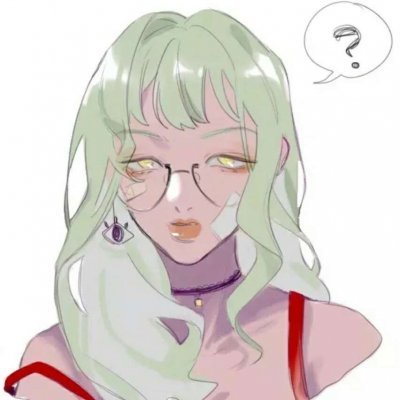 高级感头像女生冷淡风漫画图片